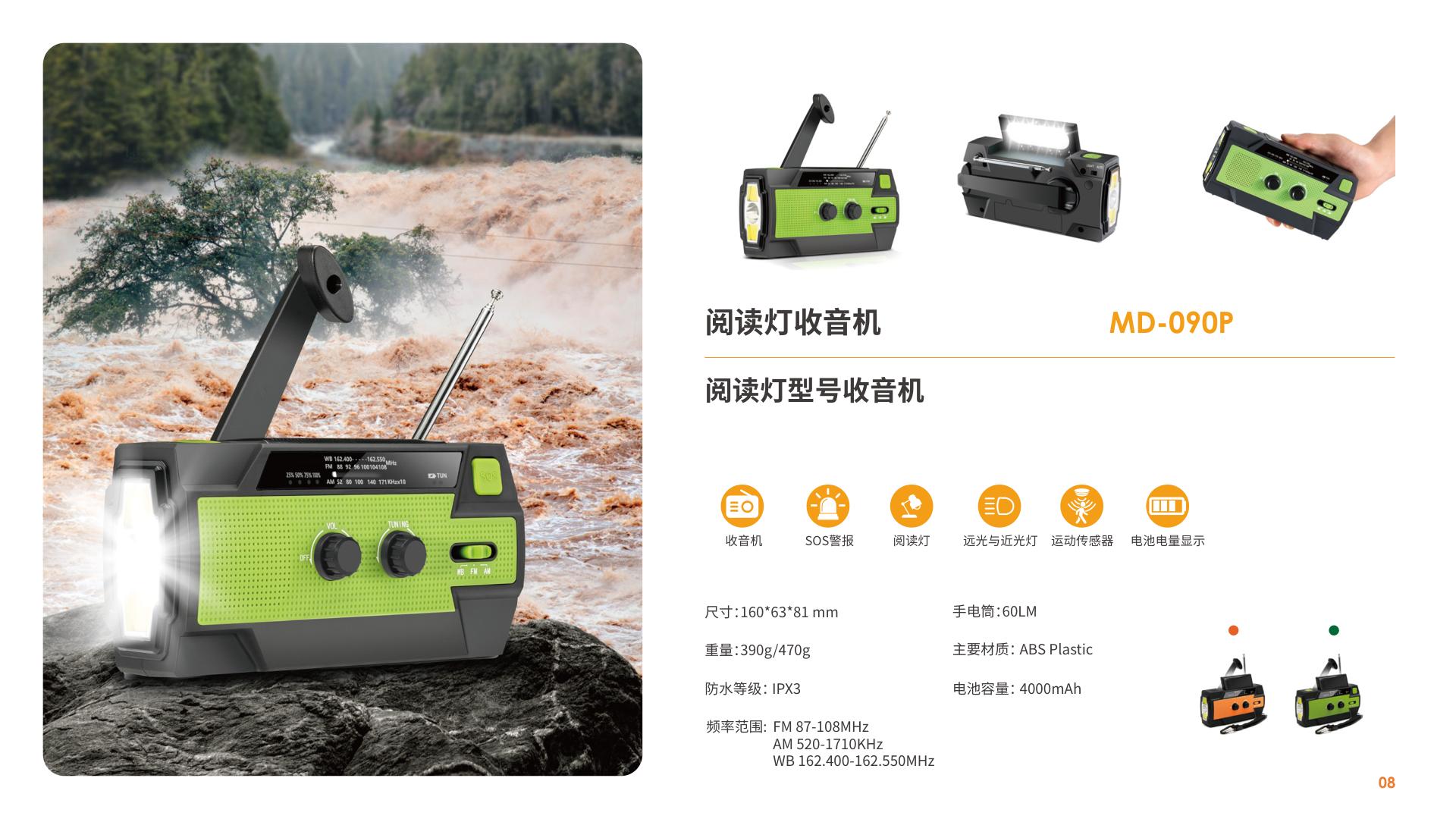 Reading Light Weather Radio