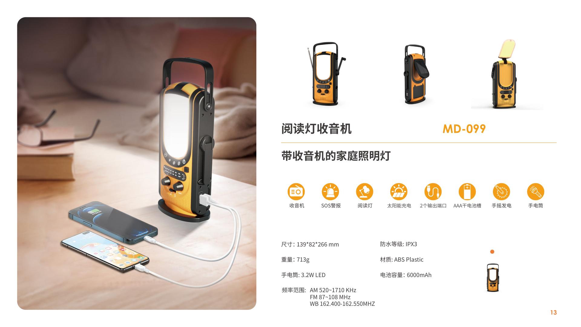 Home Emergency Light Radio